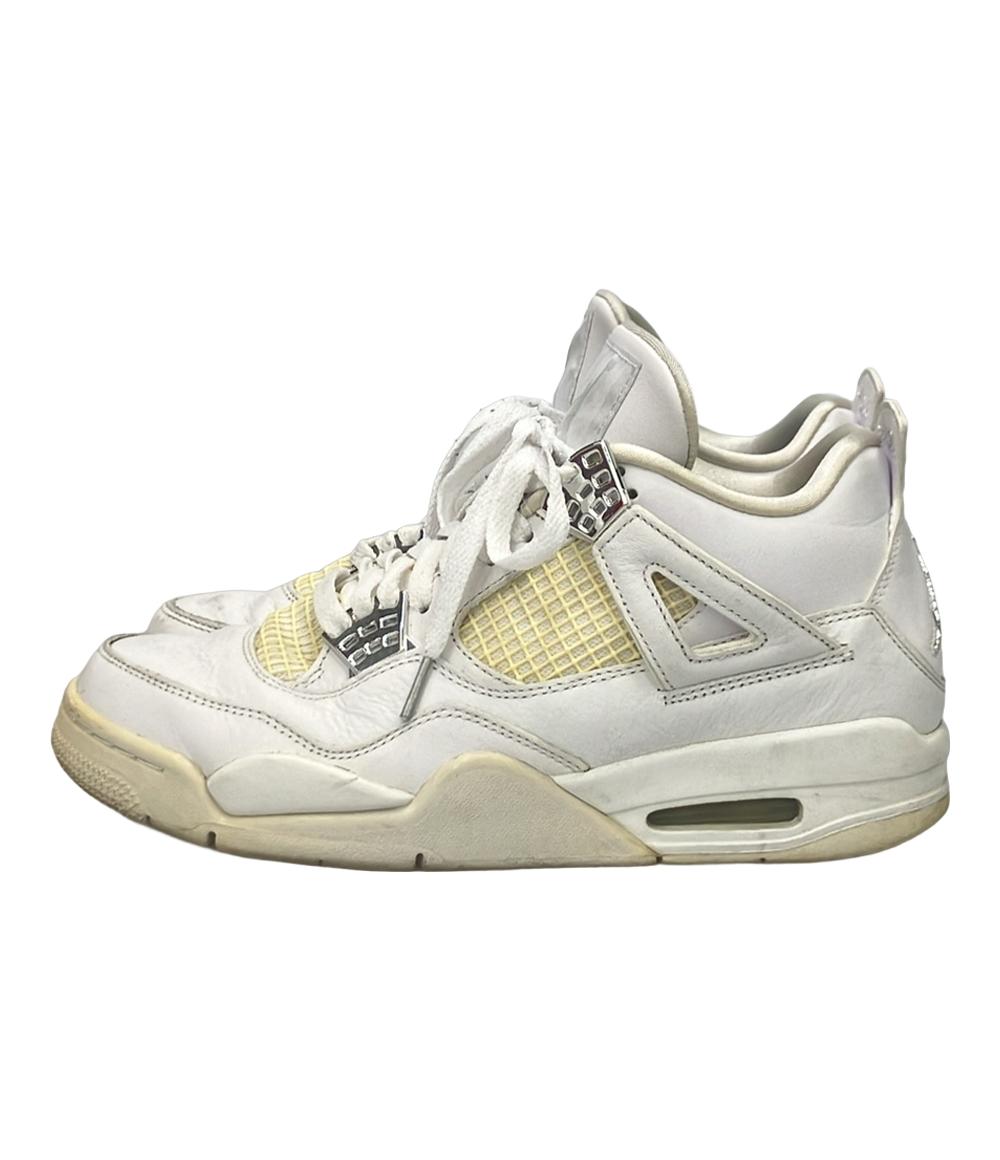 ナイキ ミドルカットスニーカー Pure Money Air Jordan 4 308497‐100 メンズ SIZE 26.0 (M) NIKE