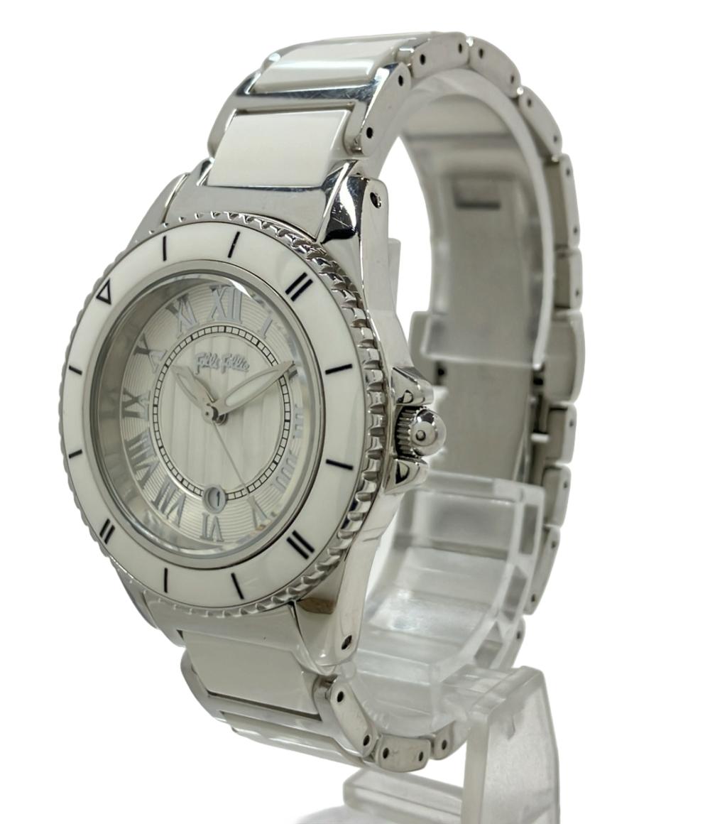 フォリフォリ ③-17  602 FolliFollie腕時計 クオーツ シルバー w レディース