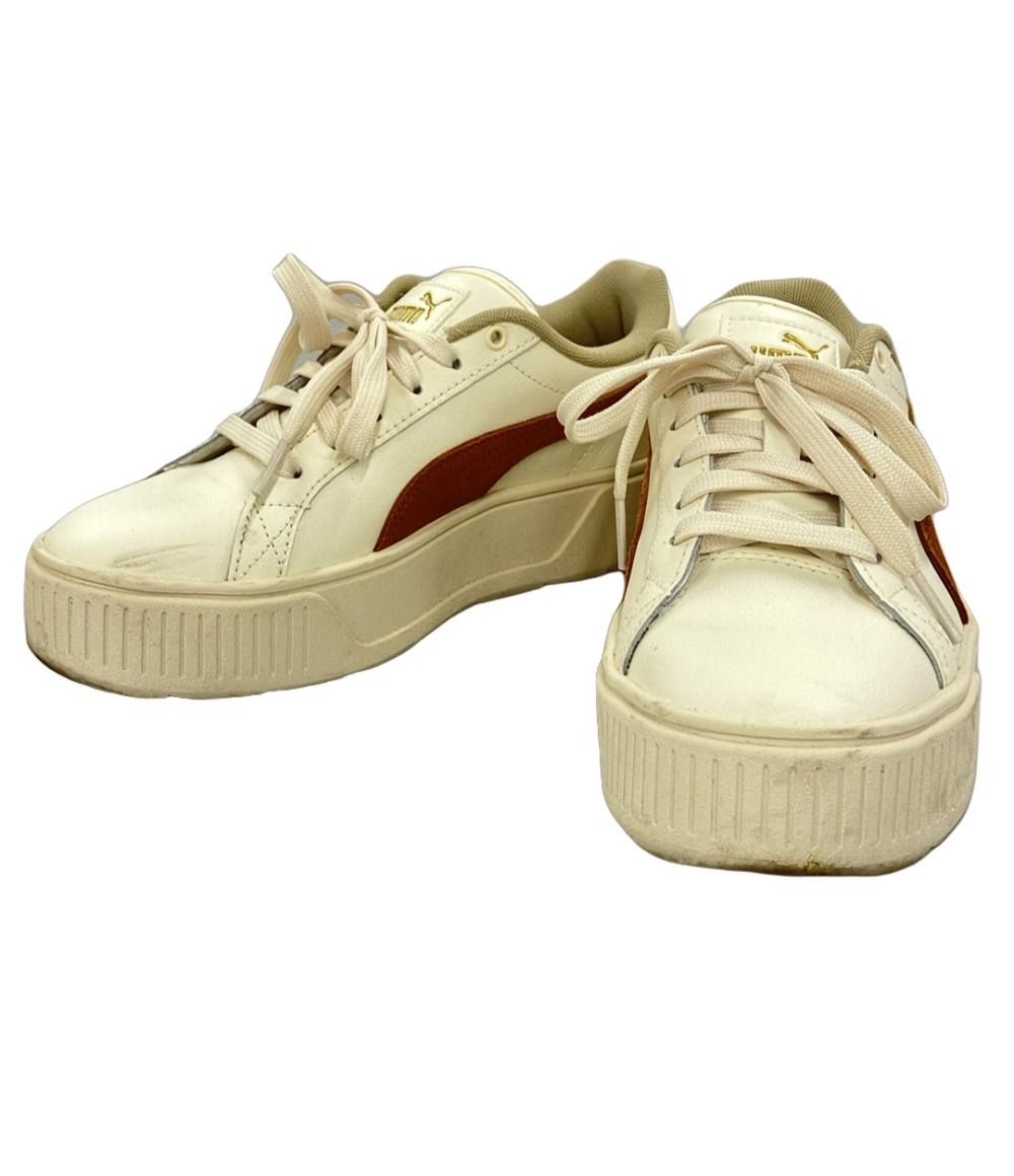 プーマ 厚底ローカットスニーカー KARMEN L 391284-01 レディース SIZE 23.5 (M) PUMA