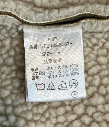 美品 ケイ・ビイ・エフ ムートンコート レディース SIZE F KBF