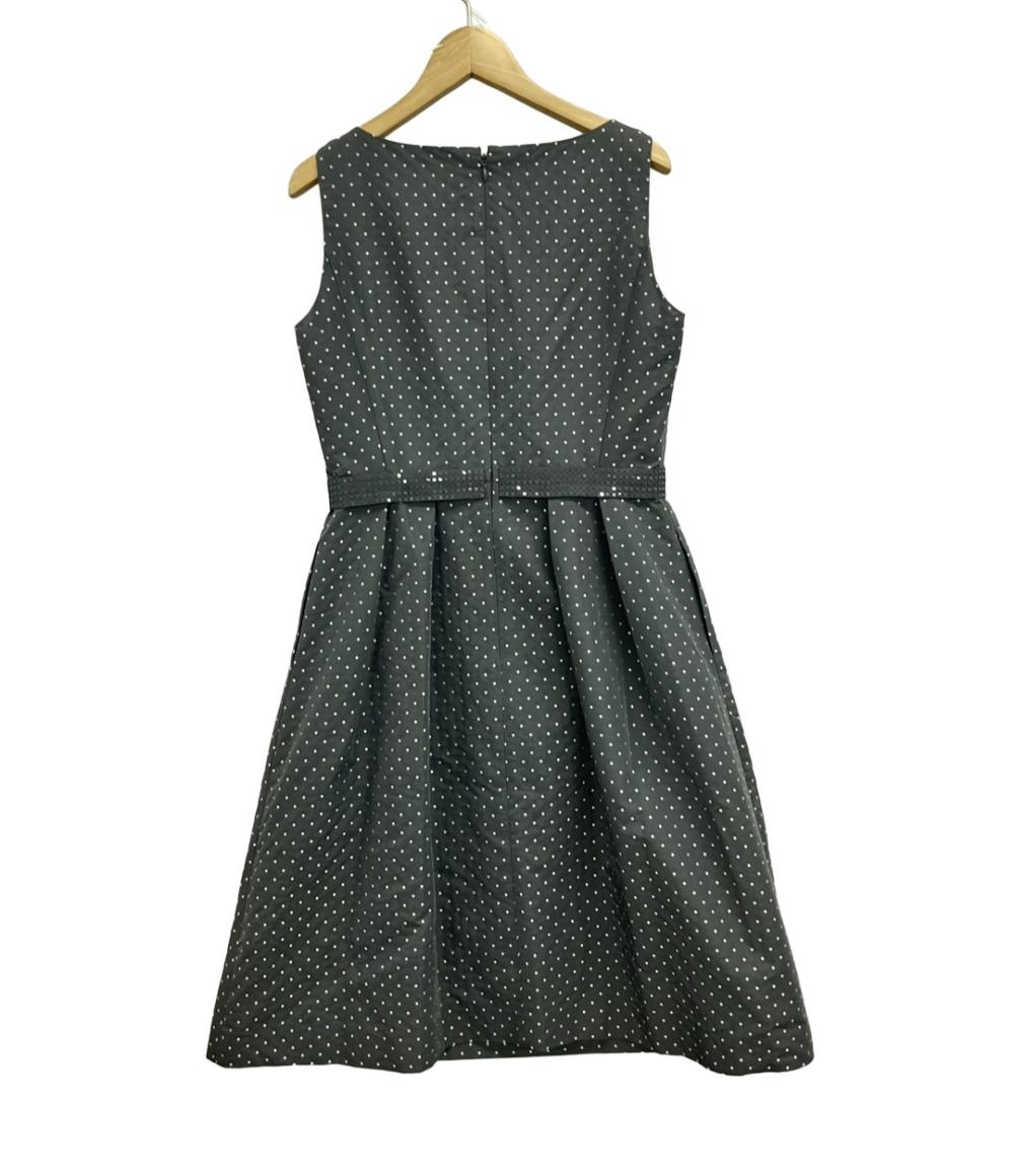 訳あり トゥービーシック ドット柄 ノースリーブワンピース レディース SIZE 40 (M) TO BE CHIC