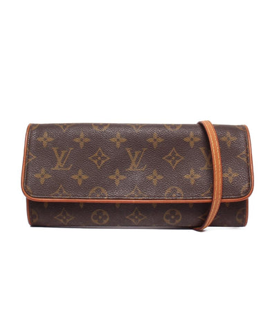 LOUIS VUITTON 2wayショルダーバッグ クラッチバッグ 斜め掛け ポシェットツインGM モノグラム M51852 レディース ルイ・ヴィトン