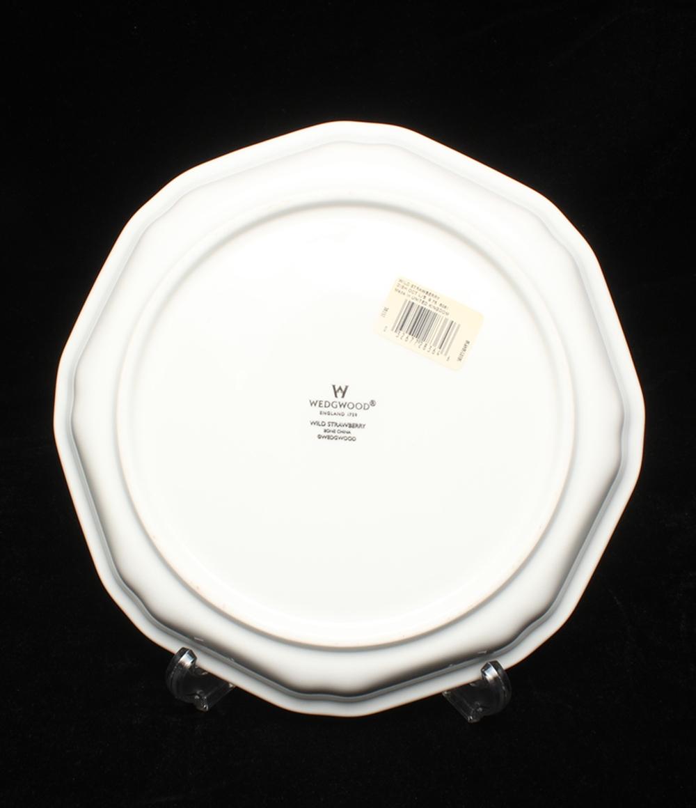 ウエッジウッド ディッシュ 皿 オクタゴナル 24cm ワイルドストロベリー Wild Strawberry WEDGWOOD