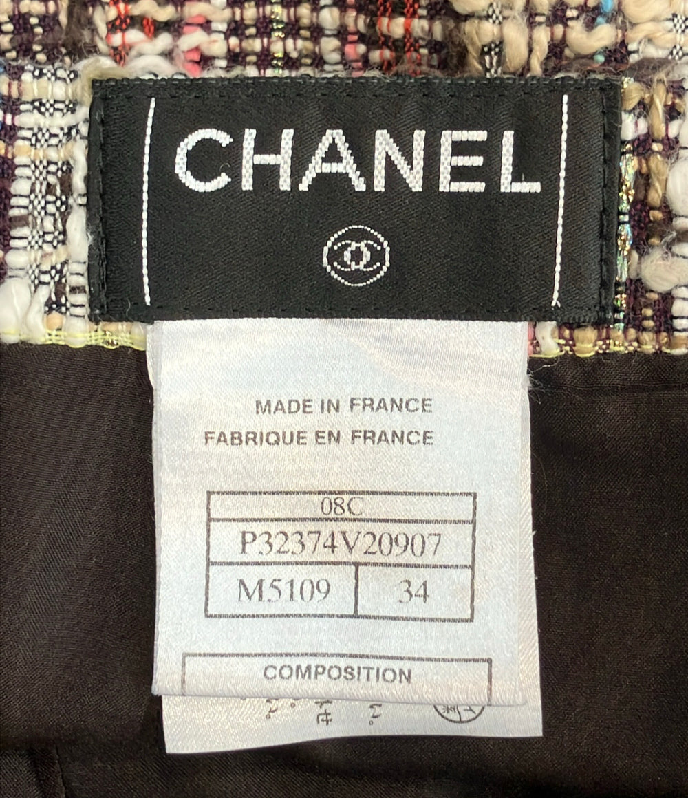 CHANEL ツイード スカート P32374V20907 レディース SIZE 34 (S) シャネル