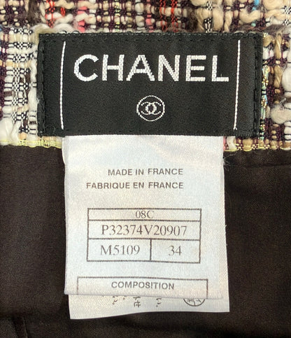 CHANEL ツイード スカート P32374V20907 レディース SIZE 34 (S) シャネル