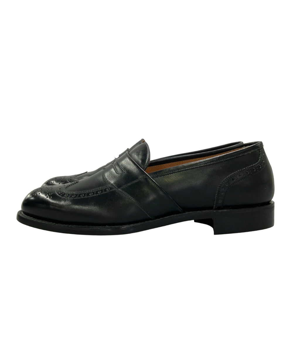 美品 SCOTCH GRAIN ローファー ウィングチップ メンズ SIZE 25.5 スコッチグレイン