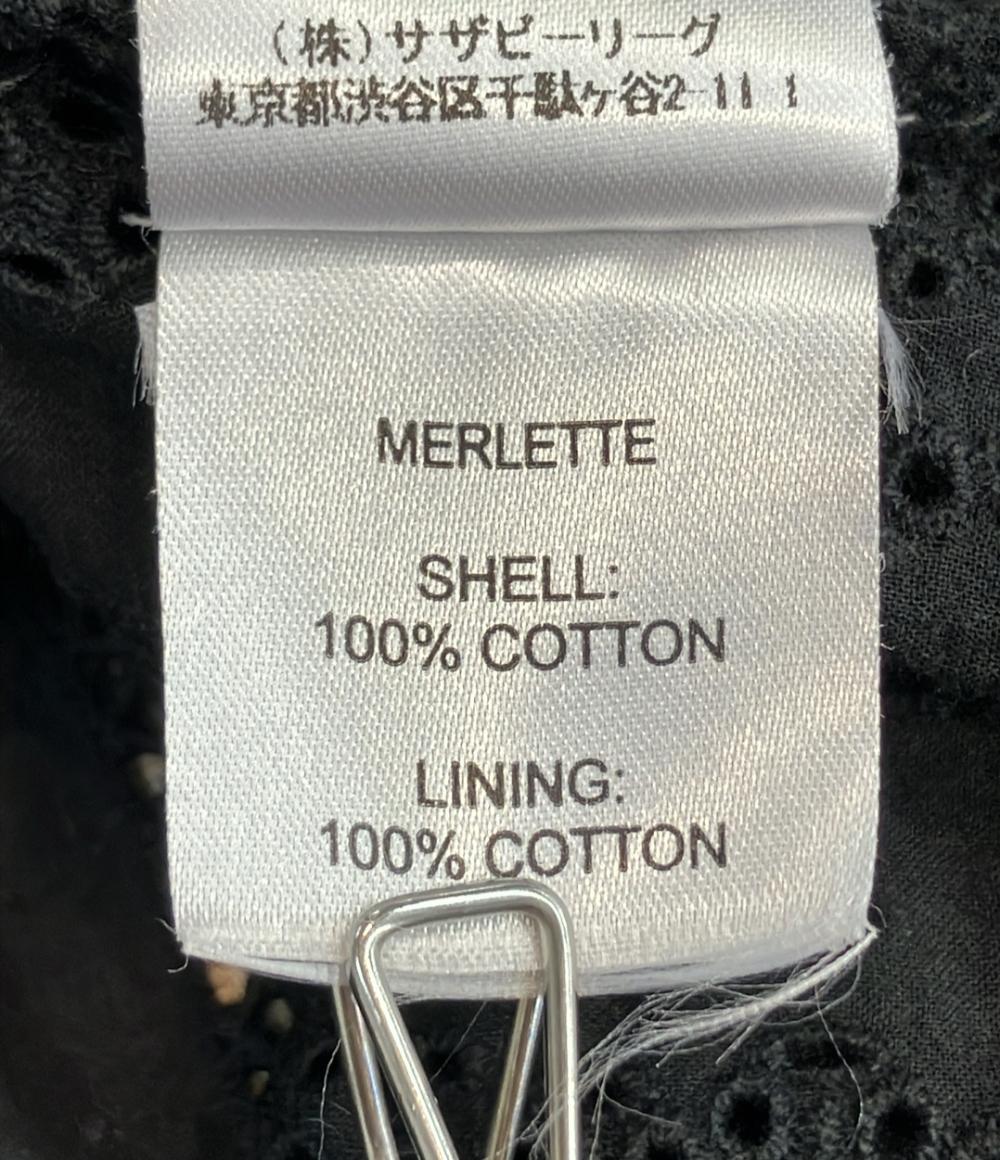 Merlette 長袖 ワンピース コットンレース レディース SIZE XS マーレット