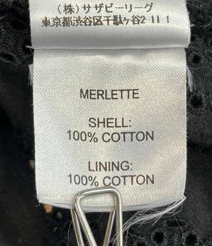 Merlette 長袖 ワンピース コットンレース レディース SIZE XS マーレット