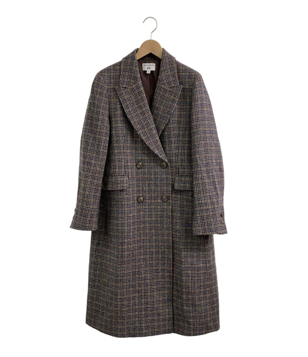 ユニクロ チェスターコート×INES DE LA FRESSANGEコラボ チェック柄 レディース SIZE M (M) UNIQLO