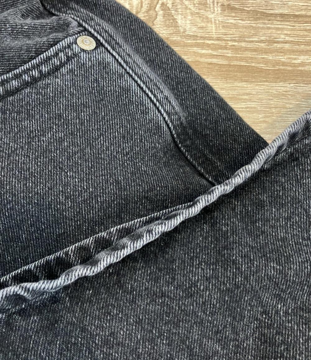 ETRE TOKYO EDWIN デニムパンツ ベルベット ワイド EDWINコラボ 1225220108-0 レディース SIZE S エトレトウキョウ エドウィン