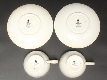 WEDGWOOD カップ＆ソーサー 2客セット ペア ベル フルール BELLE FLEUR ウエッジウッド
