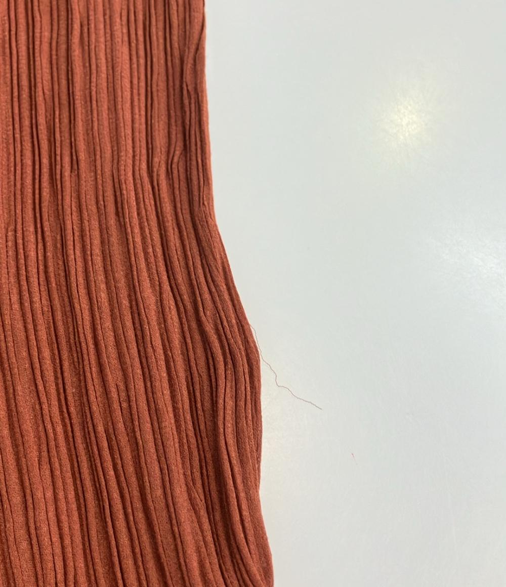 ISSEY MIYAKE 長袖Tシャツ プリーツ カットソー IM63-FJ926 レディース SIZE L イッセイミヤケ