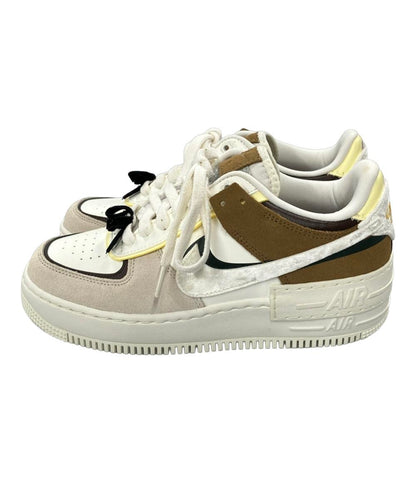 美品 ナイキ ローカットスニーカー Air Force 1 SHADOW FB1857-111 レディース SIZE 25.0 (XL) NIKE