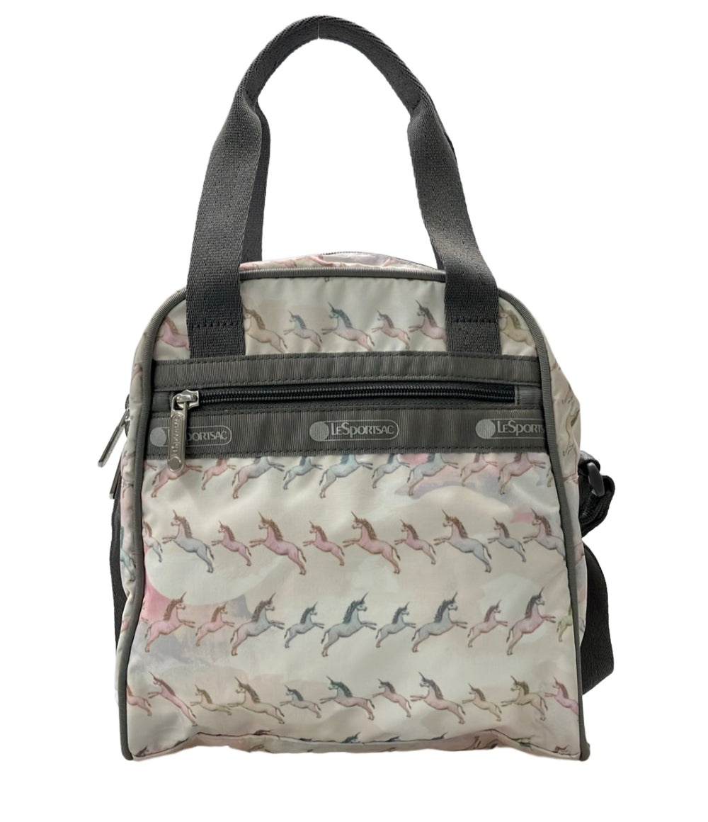 美品 LeSportsac 2wayハンドバッグ ショルダーバッグ レディース レスポートサック