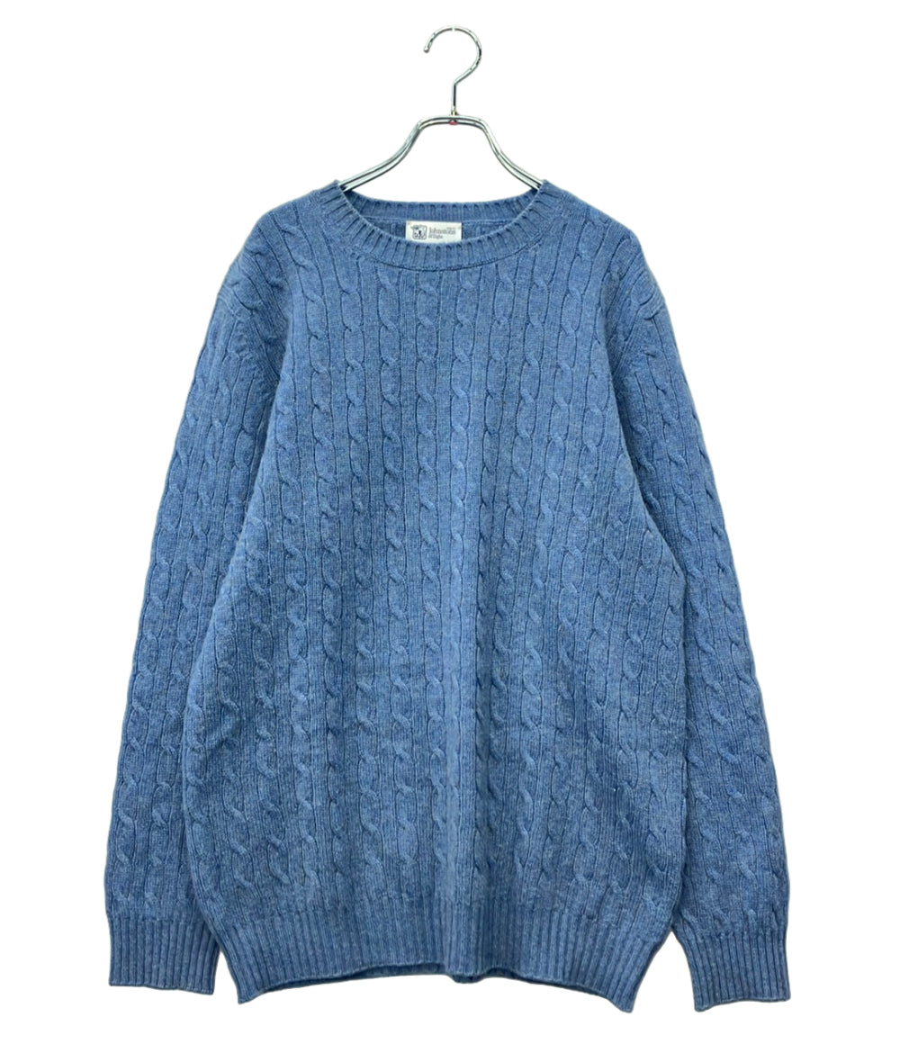 Johnstons of Elgin 長袖ニット レディース SIZE L ジョンストンズ オブ エルガン