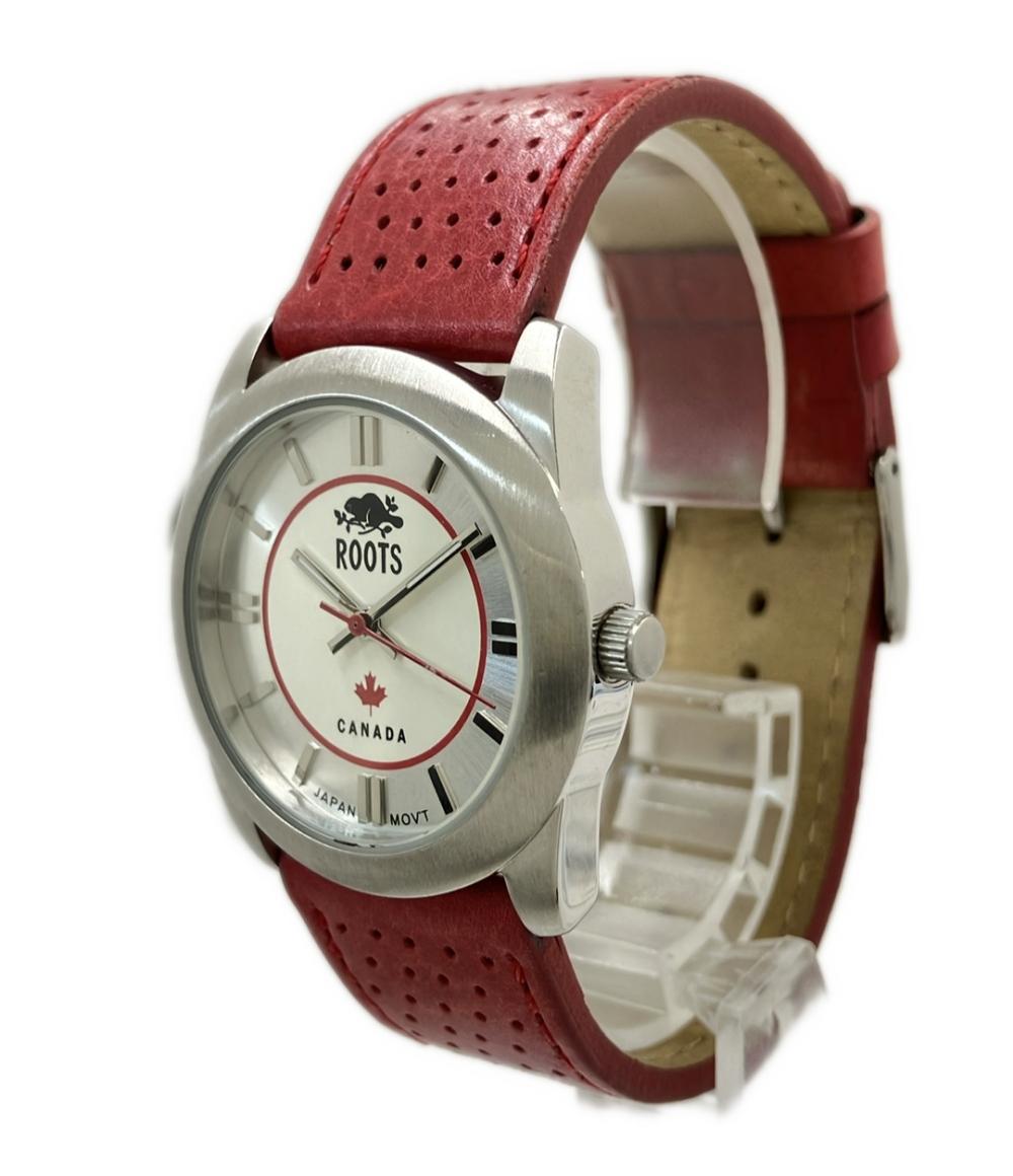 Roots 腕時計 クオーツ メンズ ルーツ