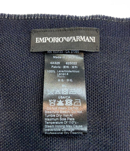 美品 エンポリオ・アルマーニ ストール メンズ Emporio Armani