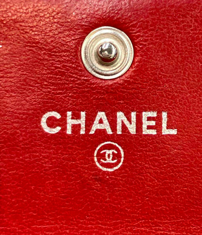 CHANEL 長財布 カメリア シルバー金具 レディース シャネル