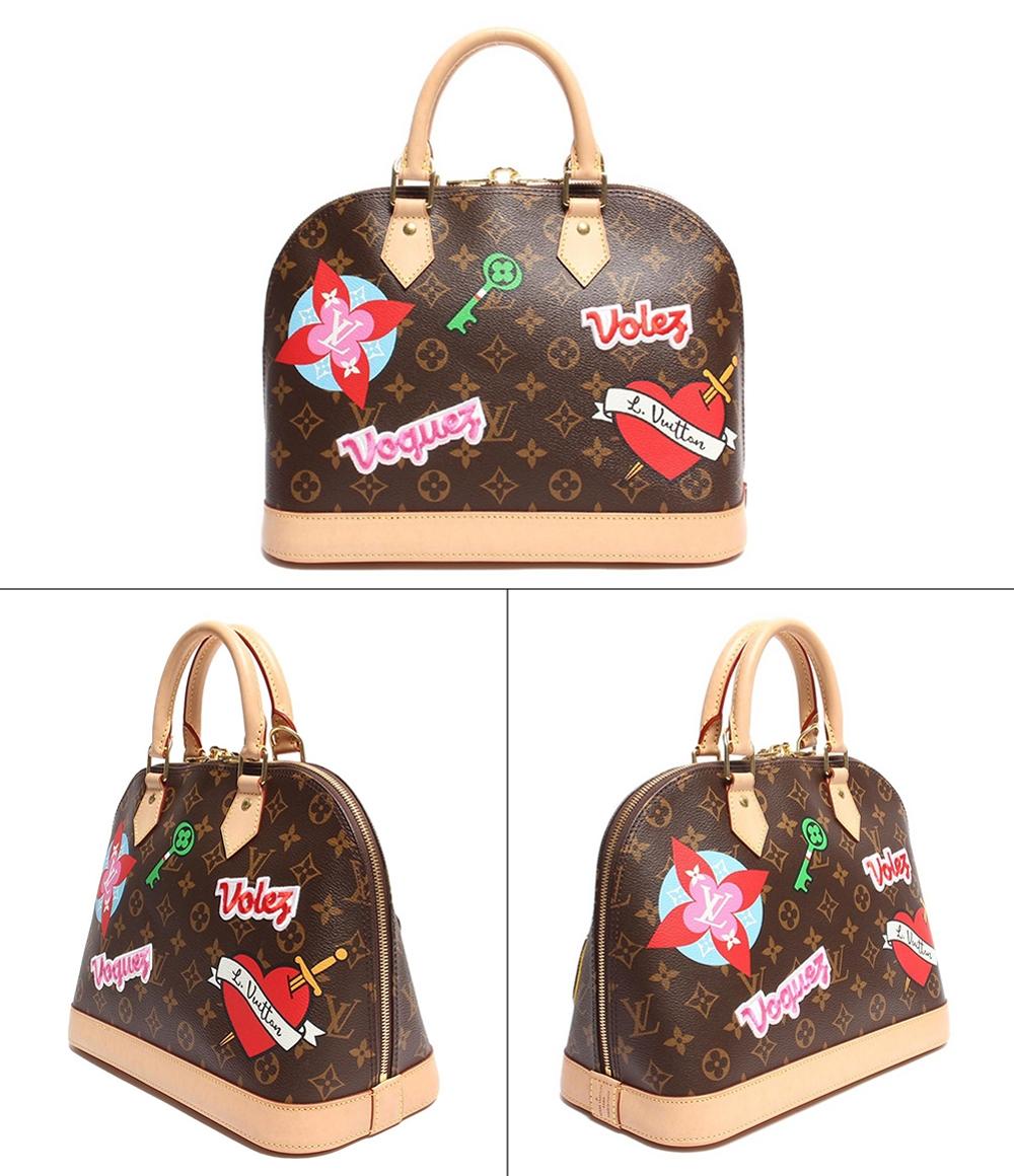 ルイヴィトン ハンドバッグ ゴールド金具 アルマPM モノグラムパッチーズ M43990 レディース LOUIS VUITTON