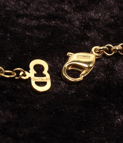 美品 Christian Dior ネックレス ラインストーン レディース クリスチャンディオール