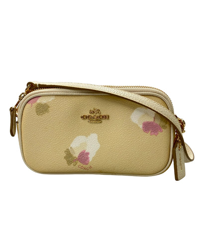 COACH ショルダーバッグ 斜め掛け 花柄 フラワープリント クロスボディ 65231 レディース コーチ