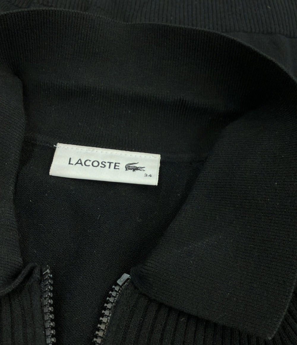 ラコステ 半袖ハーフジップシャツ レディース SIZE 34 (S) LACOSTE