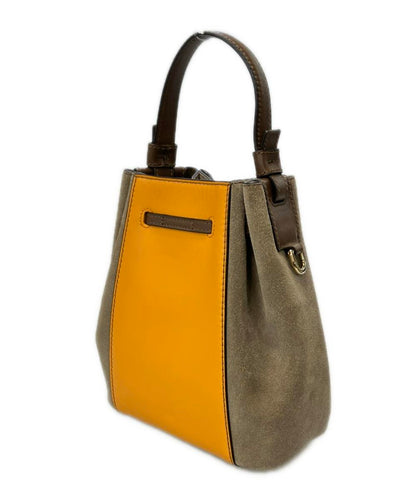 美品 フルラ 2WAY ハンドバッグ ショルダーバッグ 斜め掛け バケットバッグ WB00353 BX0458 1007 レディース Furla