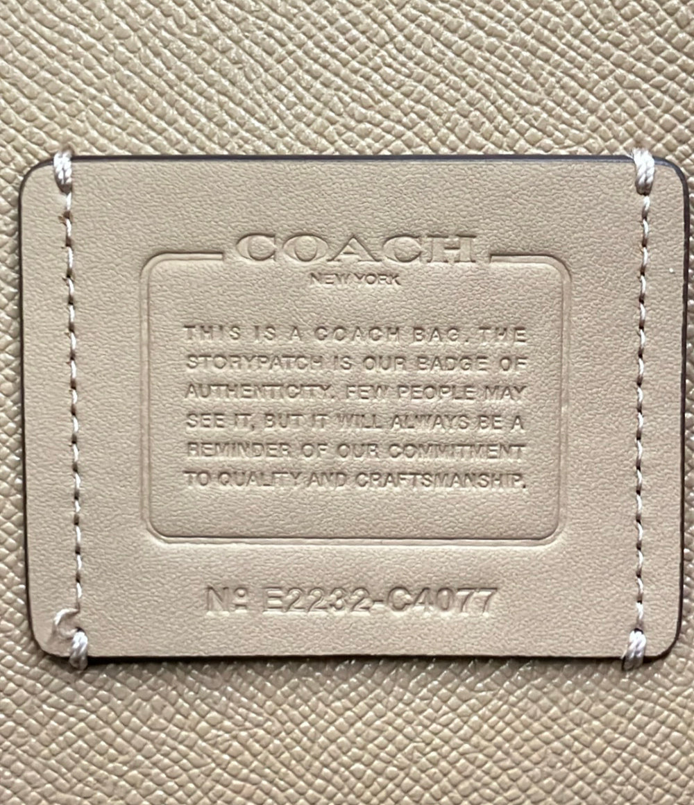 美品 COACH トートバッグ レザー C4077 レディース コーチ