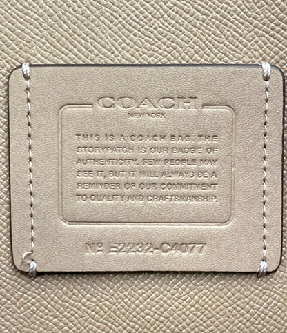 美品 COACH トートバッグ レザー C4077 レディース コーチ