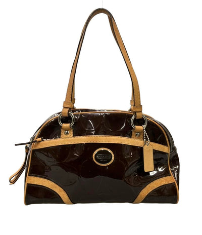 COACH ハンドバッグ エナメル F20065 レディース コーチ