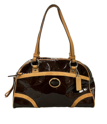 COACH ハンドバッグ エナメル F20065 レディース コーチ