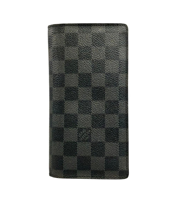 LOUIS VUITTON 長財布 ポルトフォイユ ブラザ ダミエ グラフィット N62665 メンズ ルイ・ヴィトン