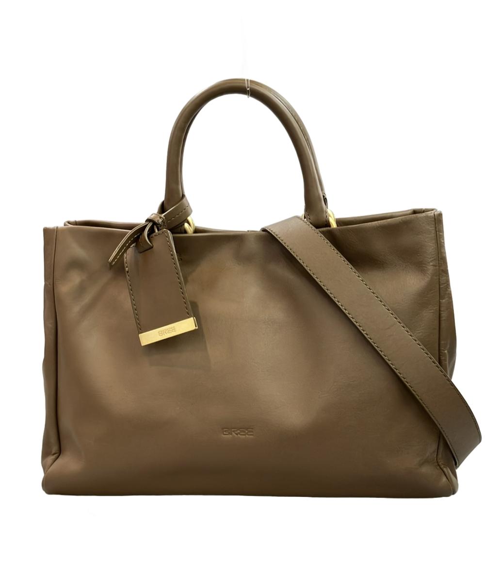 【極美品】 BREE ブリー ダークブラウン ロゴ ショルダーバッグ 袋付き ブリー 商品一覧 rehello by BOOKOFF | リハロ 本店 リユース体験を