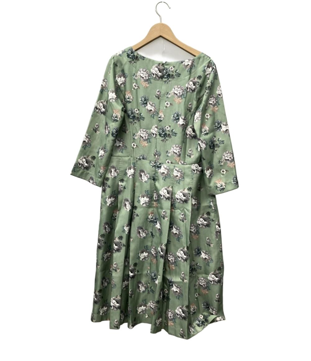 ローラアシュレイ 長袖ワンピース 花柄 レディース SIZE 11 (M) Laura Ashley