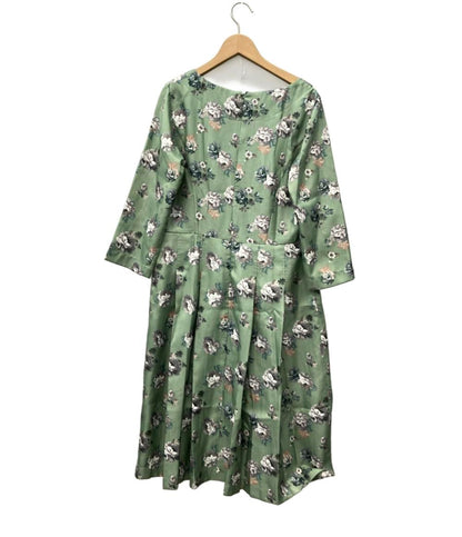 ローラアシュレイ 長袖ワンピース 花柄 レディース SIZE 11 (M) Laura Ashley