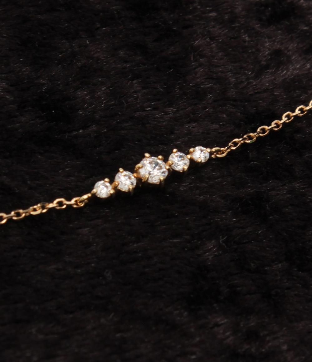 美品 ヨンドシー ブレスレット K10 レディース 4℃