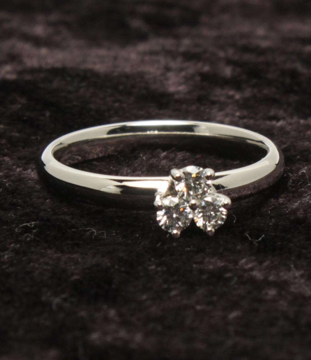 美品 ティファニー リング 指輪 PT950 レディース TIFFANY&Co.