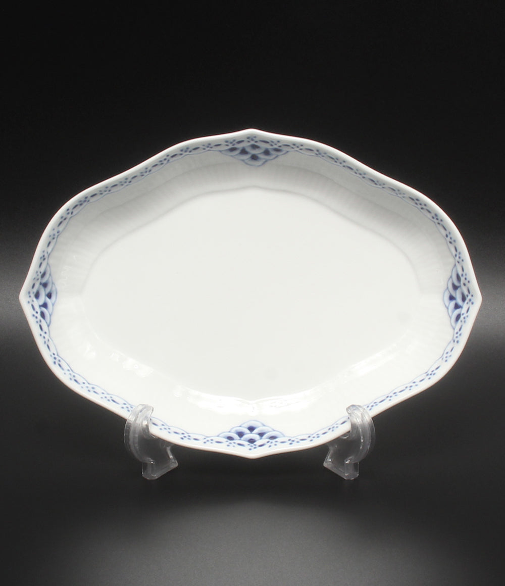 美品 Royal Copenhagen ディッシュ舟形 23cm 皿 プリンセス ロイヤルコペンハーゲン