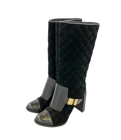 SEE BY CHLOE ロングブーツ キルティング レディース SIZE 36 (23.5cm) シーバイクロエ