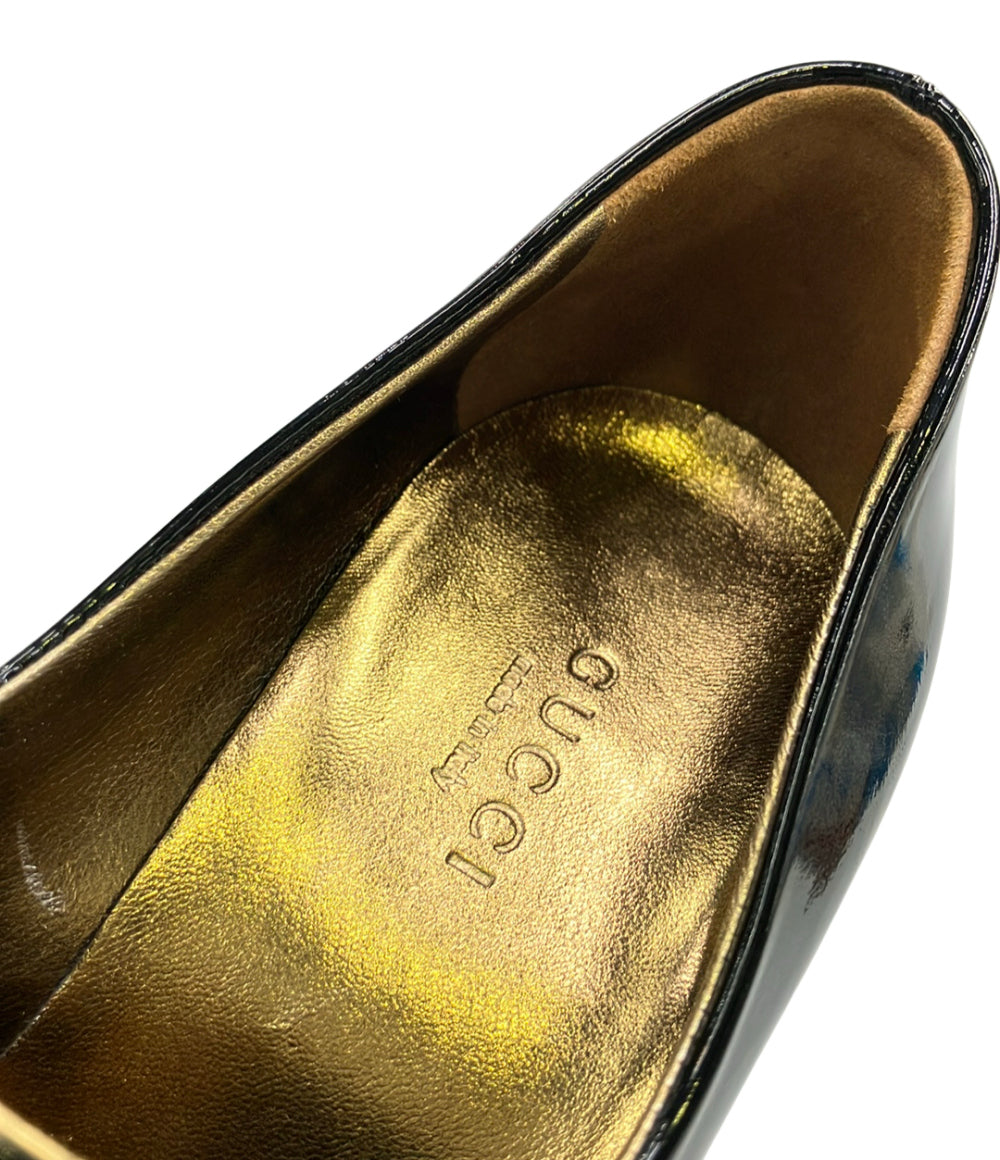 GUCCI オックスフォード プラットフォーム パンプス 186073 レディース