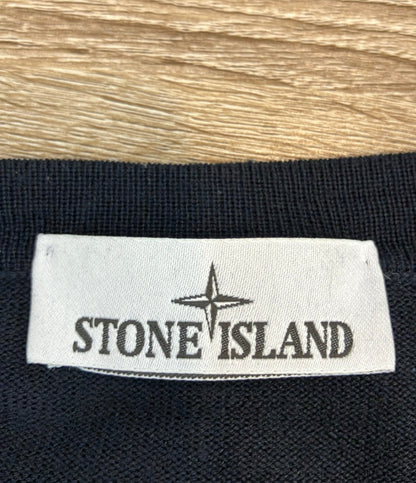 STONE ISLAND 長袖ニット クールネック ロゴパッチクルーネックジャンパー K2S155100071S00C4 メンズ SIZE M ストーンアイランド