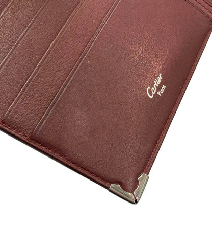 カルティエ 二つ折り財布 マストライン レディース Cartier