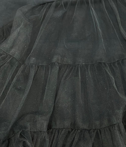VIVIANO 長袖 チュールリイヤード スウェット レディース SIZE F (M) ヴィヴィアーノ