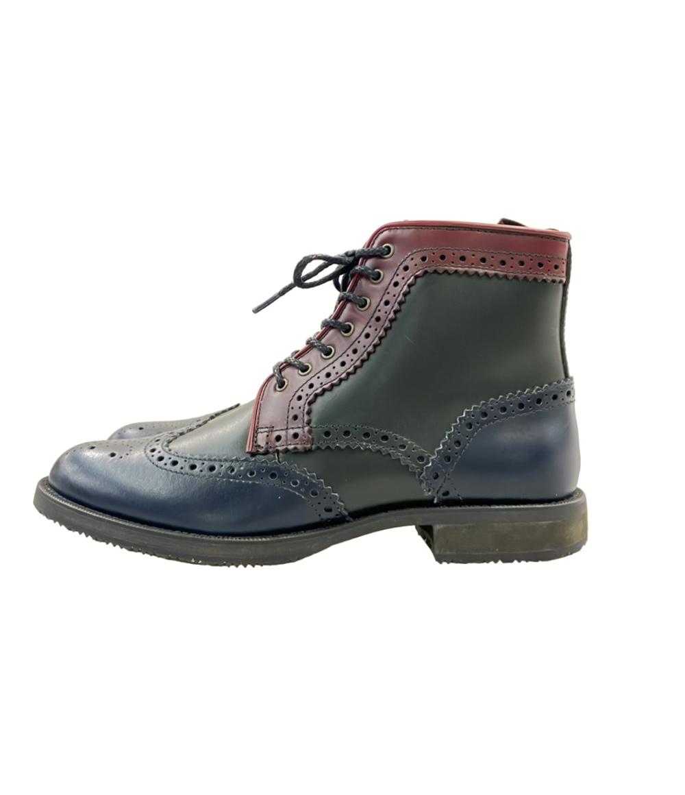 REGAL ウィングチップブーツ サイドジップ メンズ SIZE 25.0 (S) リーガル