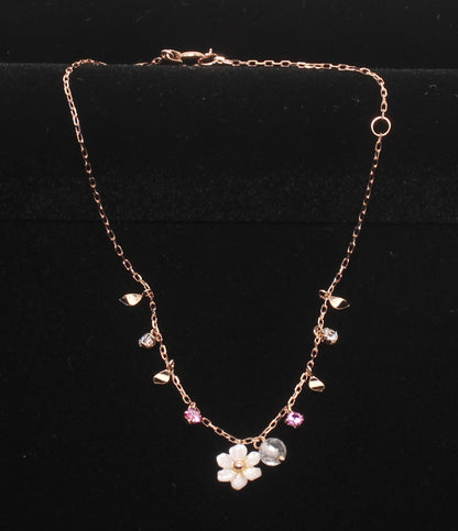 美品 Samantha Tiara ブレスレット K10 フラワーモチーフ 花モチーフ レディース サマンサティアラ