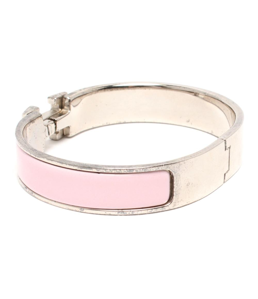 【美品】エルメス　クリッククラック　Hクリック　バングル　ピンク エルメス クリッククラック ピンク 送料無料 【中古】 エルメス HERMES
