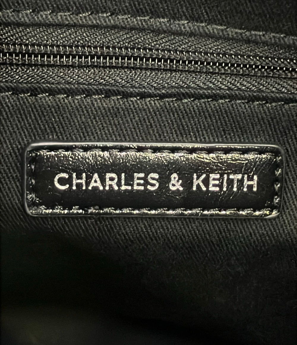 美品 CHARLES&KEITH ショルダーバッグ 肩掛け リュック レディース チャールズ＆キース