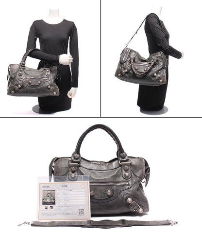 BALENCIAGA 2WAYハンドバッグ ショルダーバッグ 肩掛け ジャイアント シティ 173084 レディース バレンシアガ