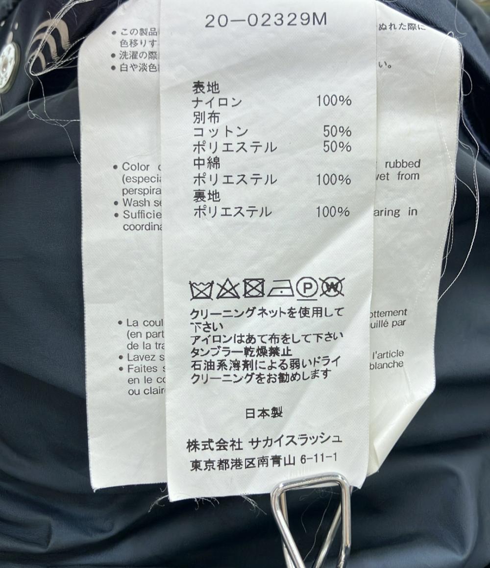 Sacai Dr.Woo ブルゾンBANDANA PRINT MA-1 BOMBER JACKET ペイズリー 20-02329M メンズ SIZE 3 (L) サカイ ドクターウー