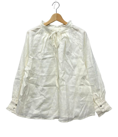 美品 ユルガ 長袖シャツ ブラウス フリル レディース SIZE ONE (M) JURGA